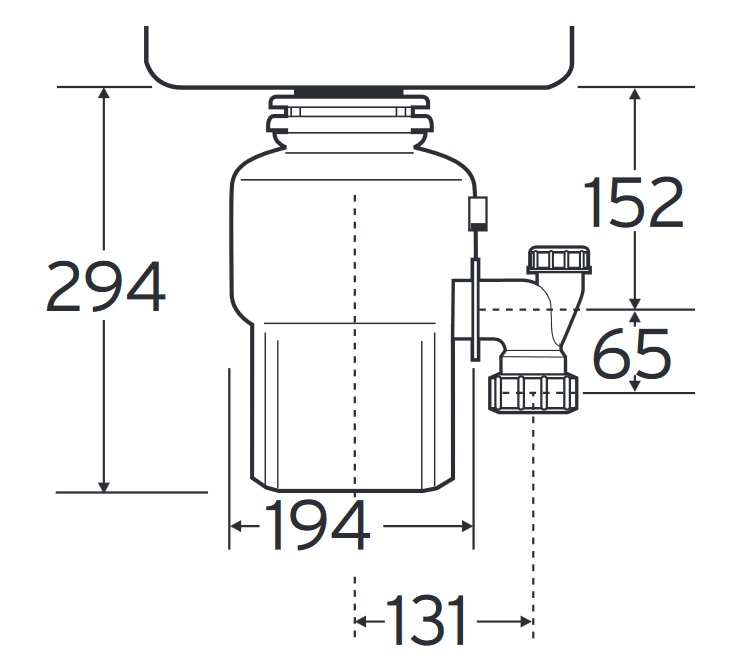 InSinkErator Młynek do Zlewu MODEL55PLUS Lazienkarium.pl