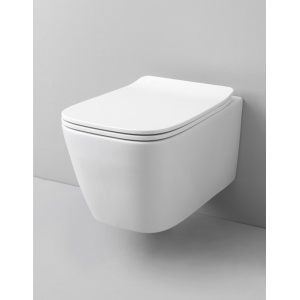 Art Ceram A16 Toaleta WC podwieszana 52x36 cm Rimless bez kołnierza, biała ASV00301;00
