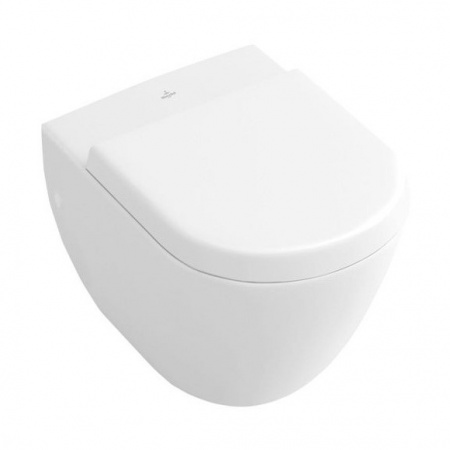Villeroy & Boch Subway Toaleta WC podwieszana 35,5x48 cm Compact krótka z powłoką CeramicPlus, biały Weiss Alpin 660410R1
