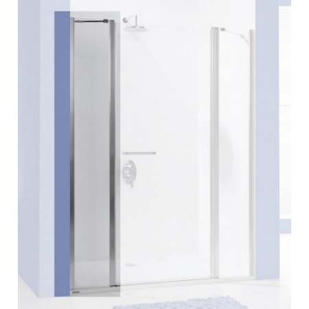 Sanplast Prestige SS2/PRIII Ścianka prysznicowa - 30/195 biały szkło przezroczyste 600-073-1210-01-401