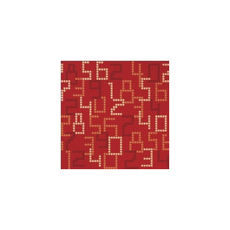BISAZZA Data Red mozaika szklana czerwona/różowa (BIMSZDR)
