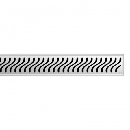 ACO ShowerDrain E+, E, M Flag Ruszt do odpływu liniowego ze stali nierdzewnej 70 cm, stalowy 0153.73.69