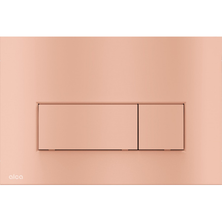 Alcaplast Thin Przycisk WC czerwony złoty mat M57-RG-M