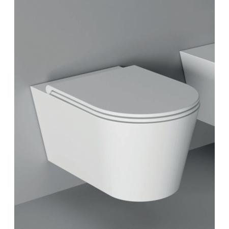Alice Ceramica Hide Toaleta WC 57x37 cm bez kołnierza biała 31170101