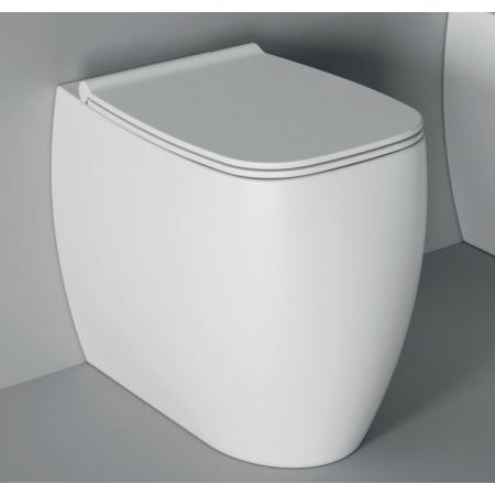Alice Ceramica Nur Toaleta WC stojąca 55x33,5 cm bez kołnierza biała 33100101