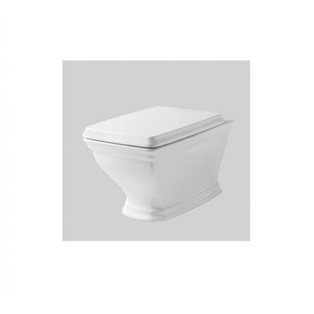Art Ceram Civitas Zestaw Toaleta WC bez kołnierza 54x36 cm + deska wolnoopadająca biały CIV0010100+CIA0100171