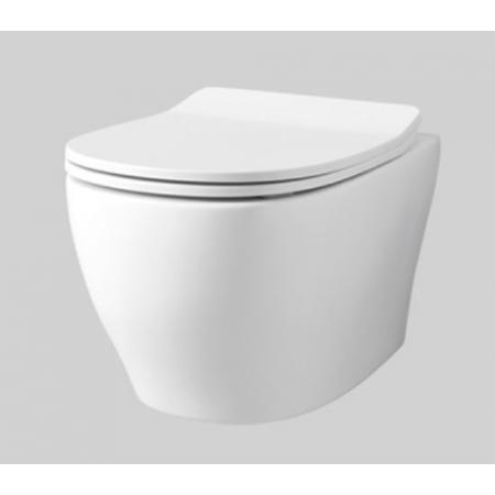 Art Ceram Ten 4.0 Zestaw Toaleta WC bez kołnierza 52x36 cm + deska wolnoopadająca biały TEV0060100+TEA005