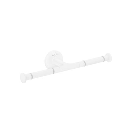 Axor Universal Circular Uchwyt na papier toaletowy podwójny biały mat 42857700