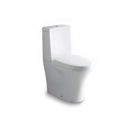 Bathco Ibiza Muszla klozetowa miska WC kompaktowa stojąca 60x36x78 cm, biała 4501