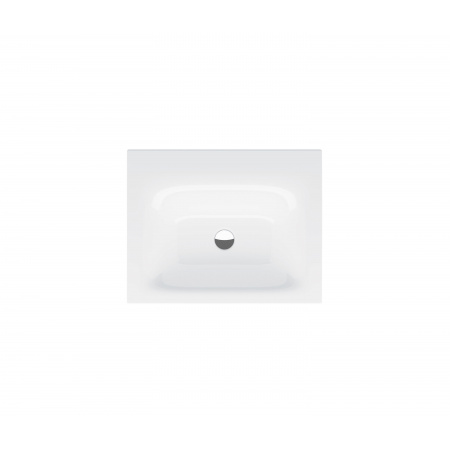 Bette Lux Umywalka wpuszczana w blat 49,5x60 cm bez przelewu, bez otworu pod baterię, z powłoką BetteGlaze Plus, biała A160-000PW