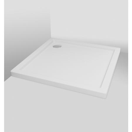 Bravat Square Slim Brodzik kwadratowy 90x90x5,5 cm biały BVTSQ90/5.5