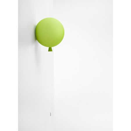 Brokis Memory Lampa ścienna 25 cm balonik, zielona PC881CGC578
