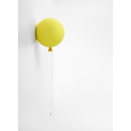 Brokis Memory Lampa ścienna 40 cm balonik, żółta PC879CGC47