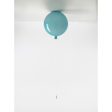 Brokis Memory Lampa sufitowa 30 cm balonik, turkusowa PC877CGC601