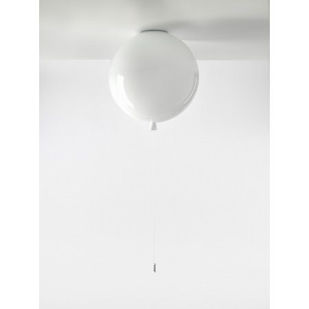 Brokis Memory Lampa sufitowa 40 cm balonik, biała PC876CGC39