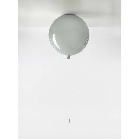 Brokis Memory Lampa sufitowa 40 cm balonik, szara PC876CGC617