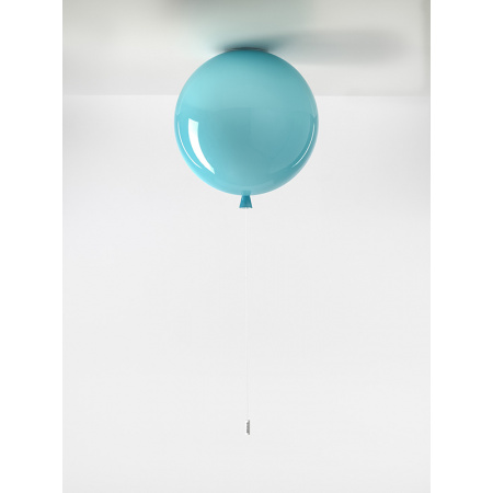 Brokis Memory Lampa sufitowa 40 cm balonik, turkusowa PC876CGC601