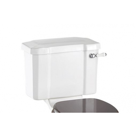 Burlington Close Coupled Zbiornik WC kompaktowy z dźwignią 45,4x21,8x32,7 cm, biały C3