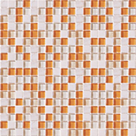 Ceramstic Orange-Mix Mozaika szklano-kamienna 30,5x30,5 cm, pomarańczowa MSK-10