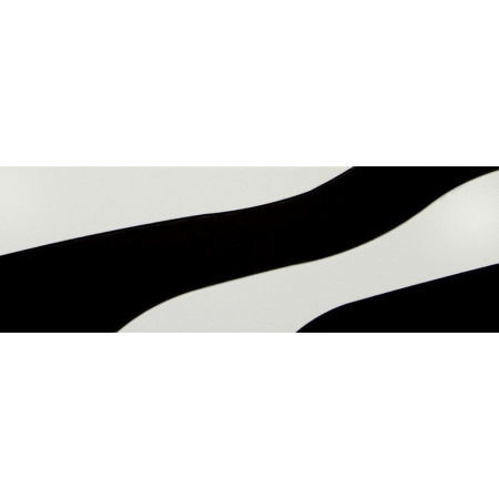 Ceramstic Pop Art Zebra A Listwa gresowa 30x10 cm, biały/czarny LG-12A