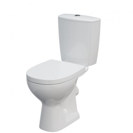 Cersanit Arteco Toaleta WC kompaktowa 35,5x63,5x74 cm z deską polipropylenową, biała K667-019