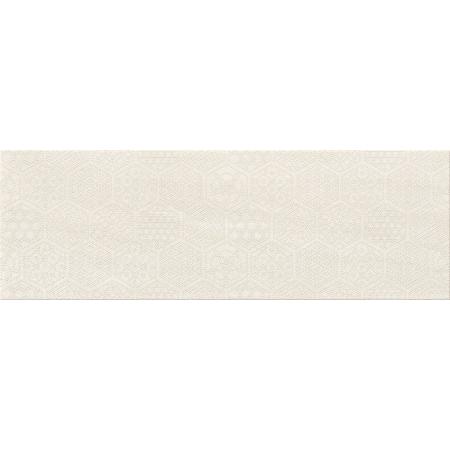 Cersanit Bantu Cream Heksagon Inserto Glossy Płytka ścienna 20x60 cm, kremowa W598-002-1