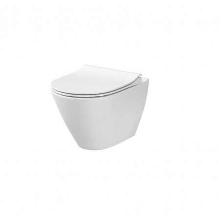 Cersanit City Oval Zestaw Toaleta z deską wolnoopadającą Slim EcoBox K701-104-ECO