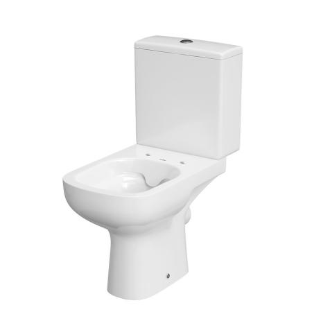 Cersanit Colour Toaleta WC stojąca bez kołnierza kompakt biała K103-026