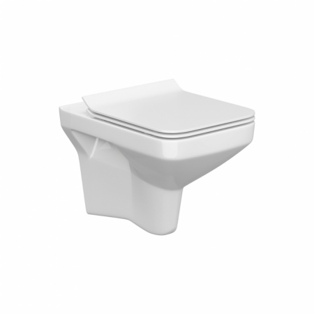Cersanit Como New Toaleta WC podwieszana 51,5x35 cm CleanOn bez kołnierza wewnętrznego, biała K32-020