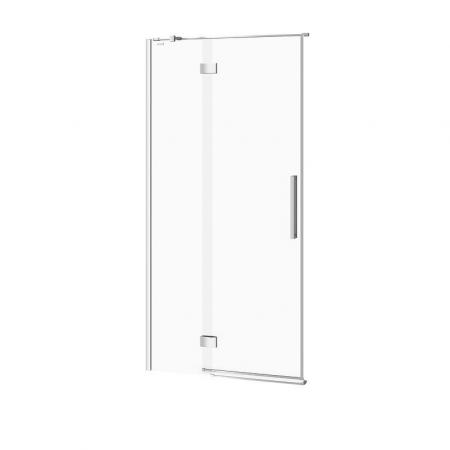 Cersanit Crea Drzwi prysznicowe uchylne lewe 100x200 cm profile chrom szkło transpartentne CleanPro S159-001