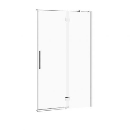 Cersanit Crea Drzwi prysznicowe uchylne prawe 120x200 cm profile chrom szkło transpartentne CleanPro S159-004
