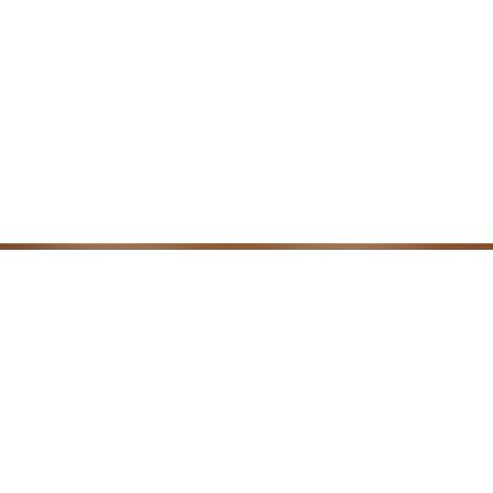 Cersanit Metal Copper Border Matt Płytka ścienna 1x74 cm, miedziana WD929-009
