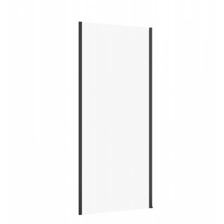 Cersanit Larga Ścianka boczna 90x195 cm profile czarne szkło przezroczyste S932-134