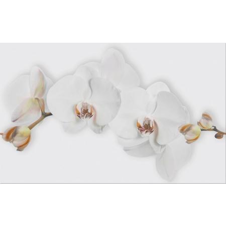Cersanit Marisol White Inserto Flower Płytka ścienna 25x40 cm, biała WD956-008