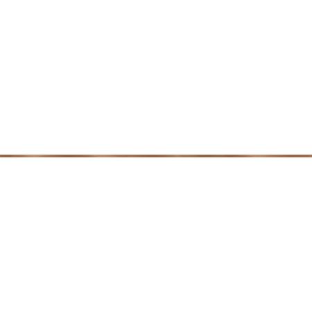 Cersanit Metal Copper Border Matt Płytka ścienna 1x119,8 cm, miedziana WD929-018