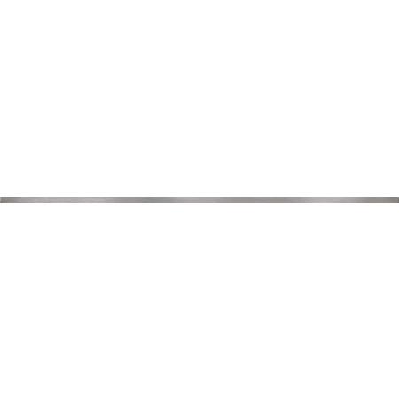 Cersanit Metal Silver Border Glossy Płytka ścienna 1x60 cm, szara WD929-011