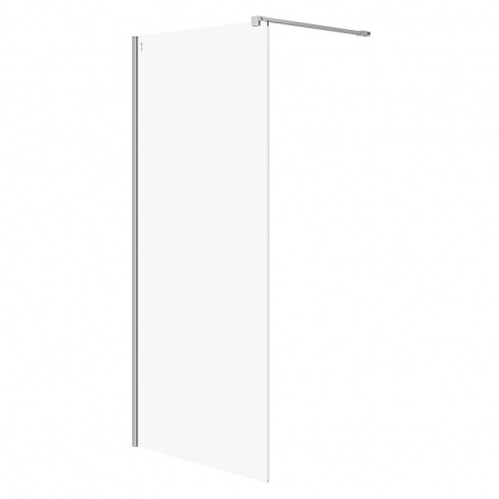 Cersanit Mille Kabina prysznicowa Walk-in 90x200 cm profile chrom szkło transparentne CleanPro S161-006
