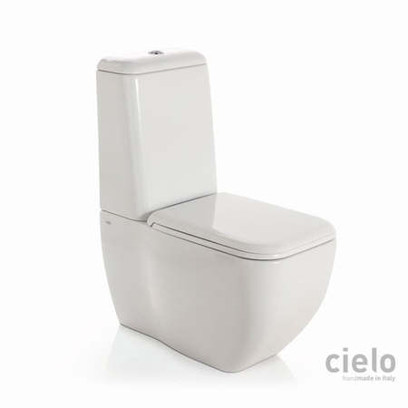 Cielo Shui Muszla klozetowa miska WC kompaktowa 39x66x39,5 cm, biała SHVM
