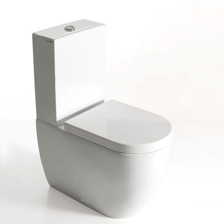 Cielo Smile Muszla klozetowa miska WC kompaktowa 34x62x42 cm, biała SMVMR