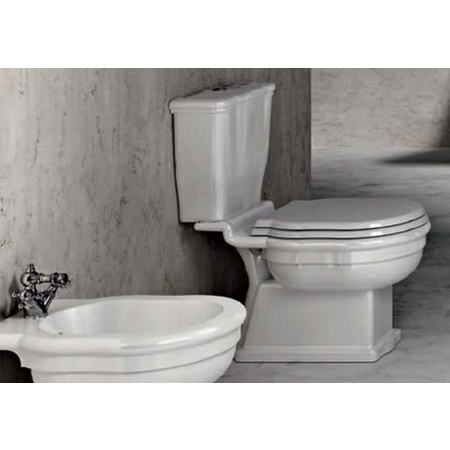 Cielo Windsor Muszla klozetowa miska WC kompaktowa 36x76x40 cm, biała WINVAMPB