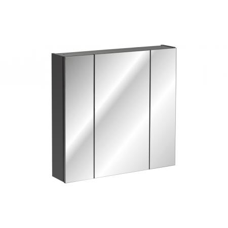 Comad Monako Grey Szafka łazienkowa z lustrem 80x16x75 cm diamentowy szary MONAKOGREY841