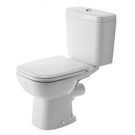 Duravit D-Code Toaleta WC kompaktowa 65x35,5 cm, biała 21110900002