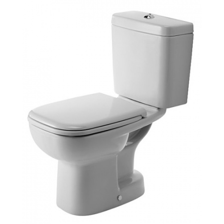 Duravit D-Code Toaleta WC kompaktowa 65x35,5 cm HygieneGlaze, biała 21110120002