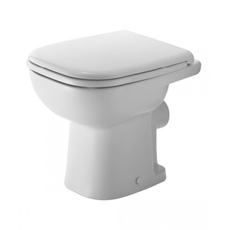 Duravit D-Code Toaleta WC stojąca 48x35 cm HygieneGlaze, biała 21080920002