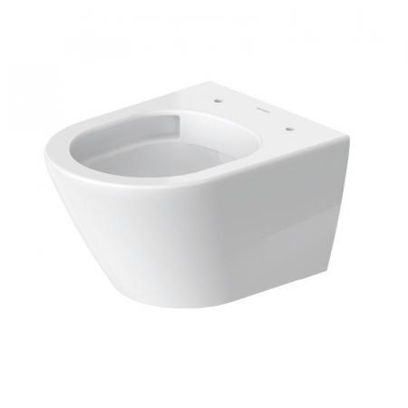 Duravit D-Neo Toaleta WC krótka bez kołnierza biały Alpin z powłoką WonderGliss 25880900001
