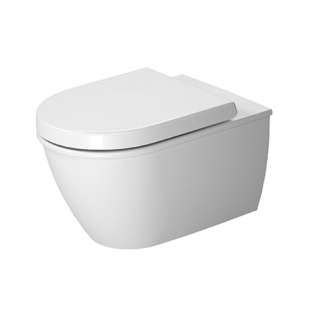 Duravit Darling New Toaleta WC podwieszana 57x37 cm Rimless bez kołnierza z powłoką Wondergliss, biała 25630900001