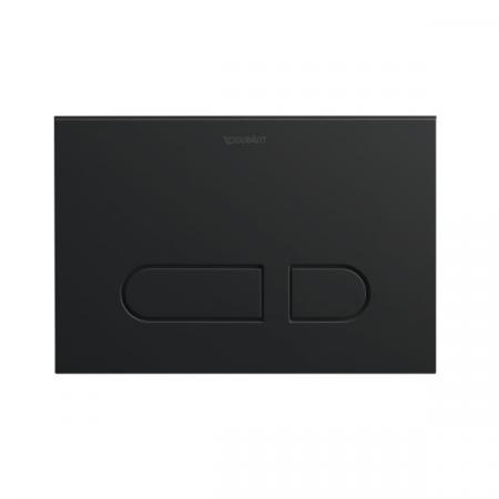 Duravit DuraSystem Przycisk WC czarny mat WD5001031000