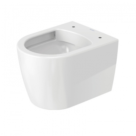 Duravit ME by Starck Toaleta WC Compact krótka 37x48 cm Rimless bez kołnierza z powłoką WonderGliss, biała 25300900001
