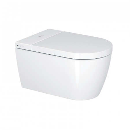 Duravit Sensowash Starck F Lite Toaleta WC myjąca podwieszana 37,8x57,5 cm Rimless bez kołnierza, biała 650001012004310