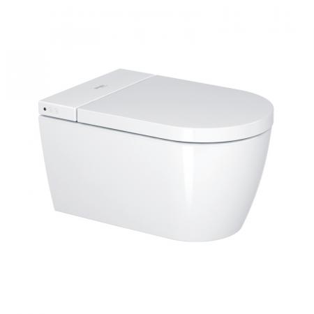 Duravit Sensowash Starck F Plus Toaleta WC myjąca podwieszana 37,8x57,5 cm Rimless bez kołnierza, biała 650000012004320